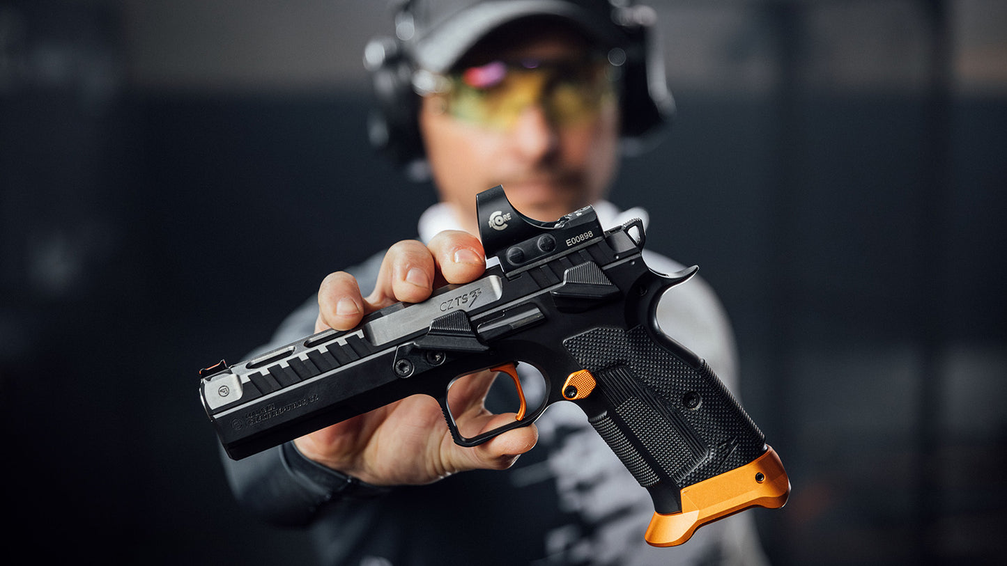 CZ TS 3 ORANGE 9MM LUGER SELBSTLADEPISTOLE