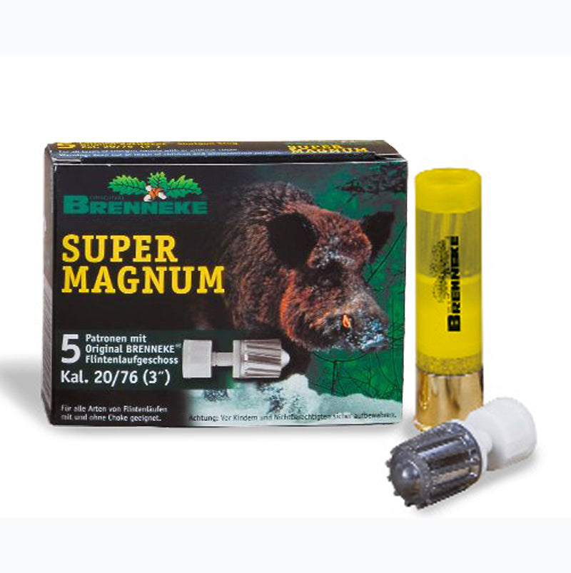 BRENNEKE SUPER MAGNUM FLINTENLAUFGESCHOSS 20/76