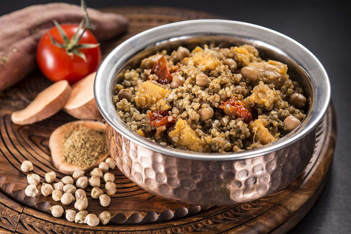 OUTDOOR NOTFALL NAHRUNG TANDOORI MIT QUINOA