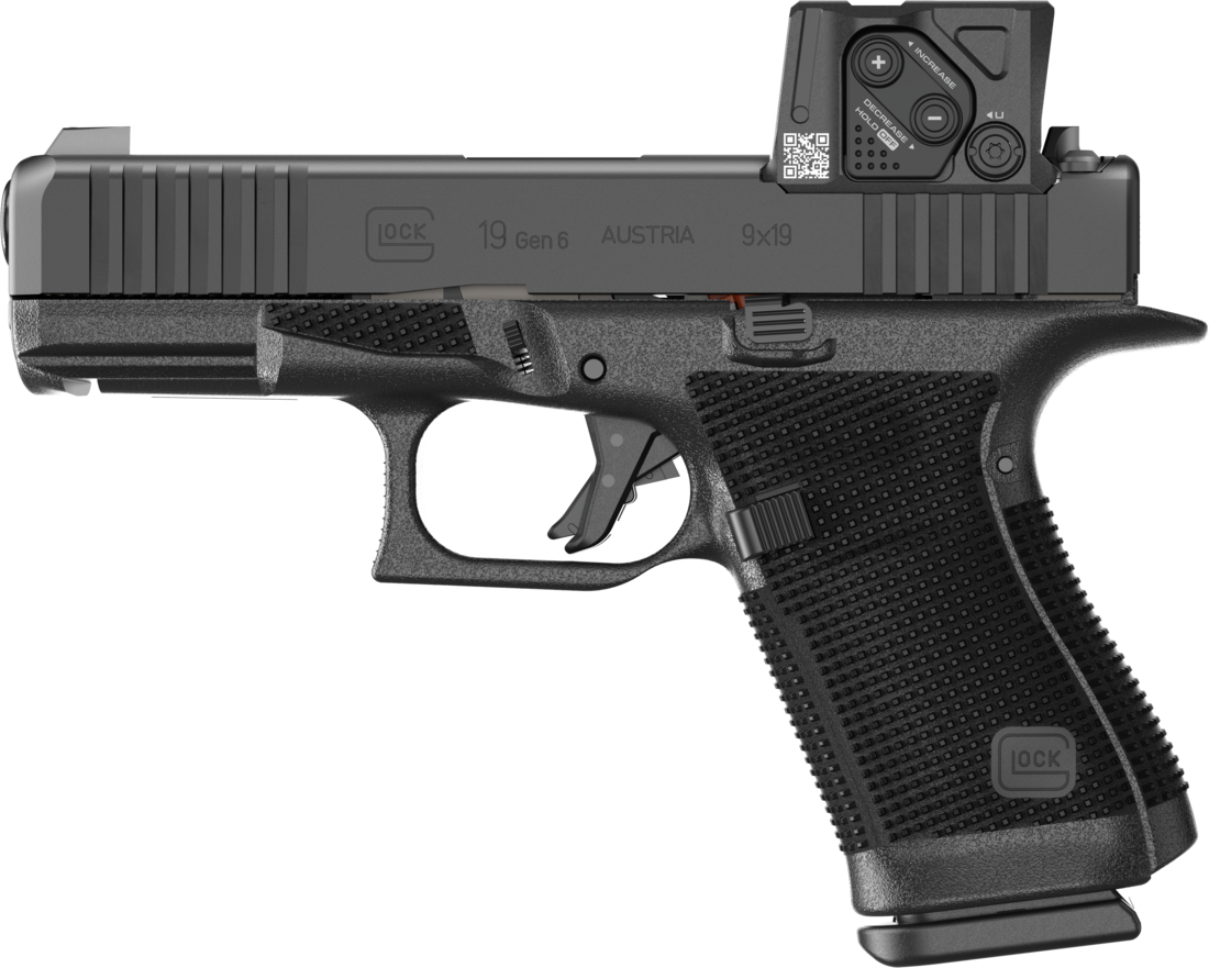 GLOCK COMBO G19 GEN6 A-CUT AIMPOINT COA 9MM LUGER