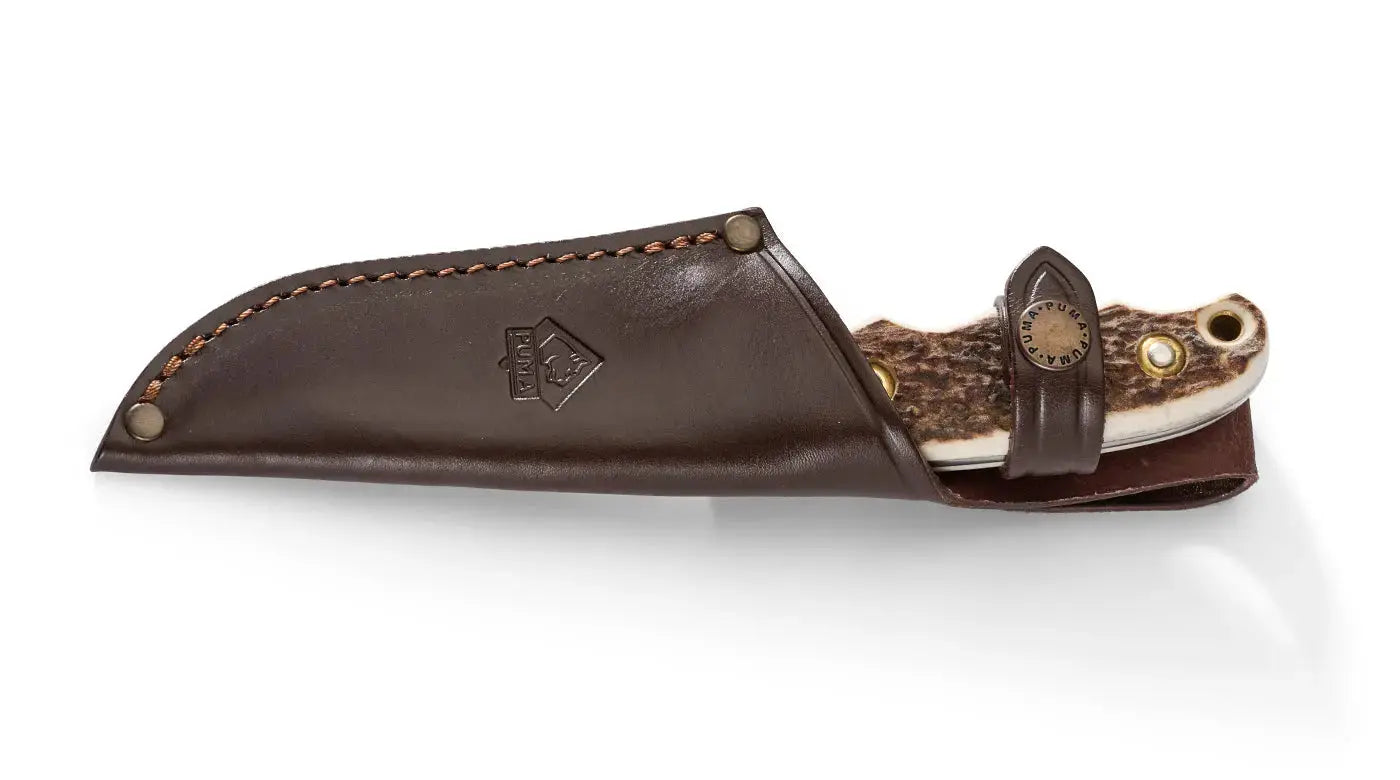 PUMA SAUBART, JAGDMESSER HIRSCHHORN