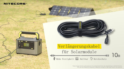 NITECORE VERLÄNGERUNGSKABEL FÜR SONALPANEL - 10M