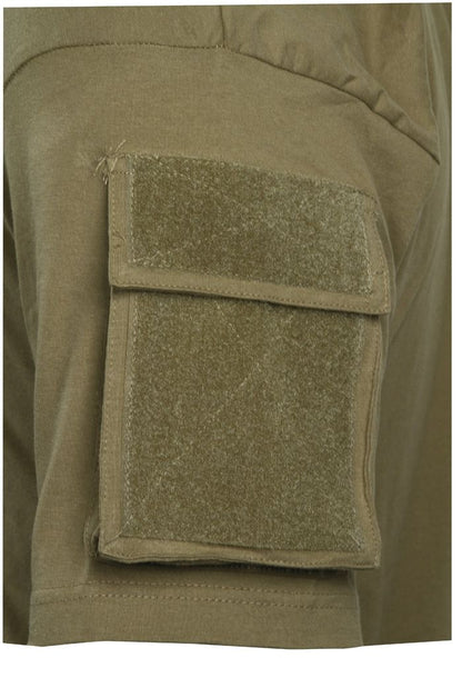 MFH COMBAT T-SHIRT MIT ÄRMELTASCHE