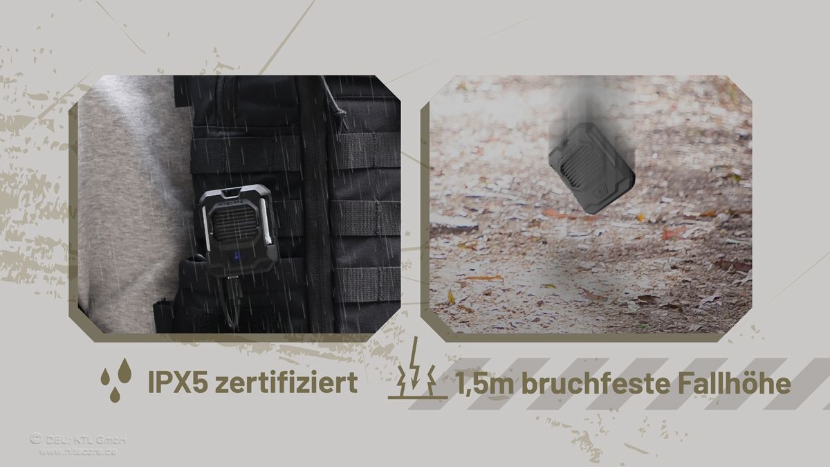 NITECORE EMR05 TAC - MÜCKENABWEHR GERÄT