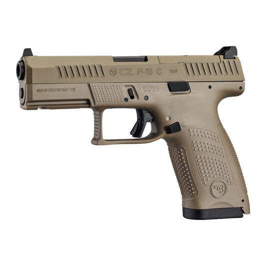 CZ P-10 C OR FDE PISTOLE 9MM LUGER