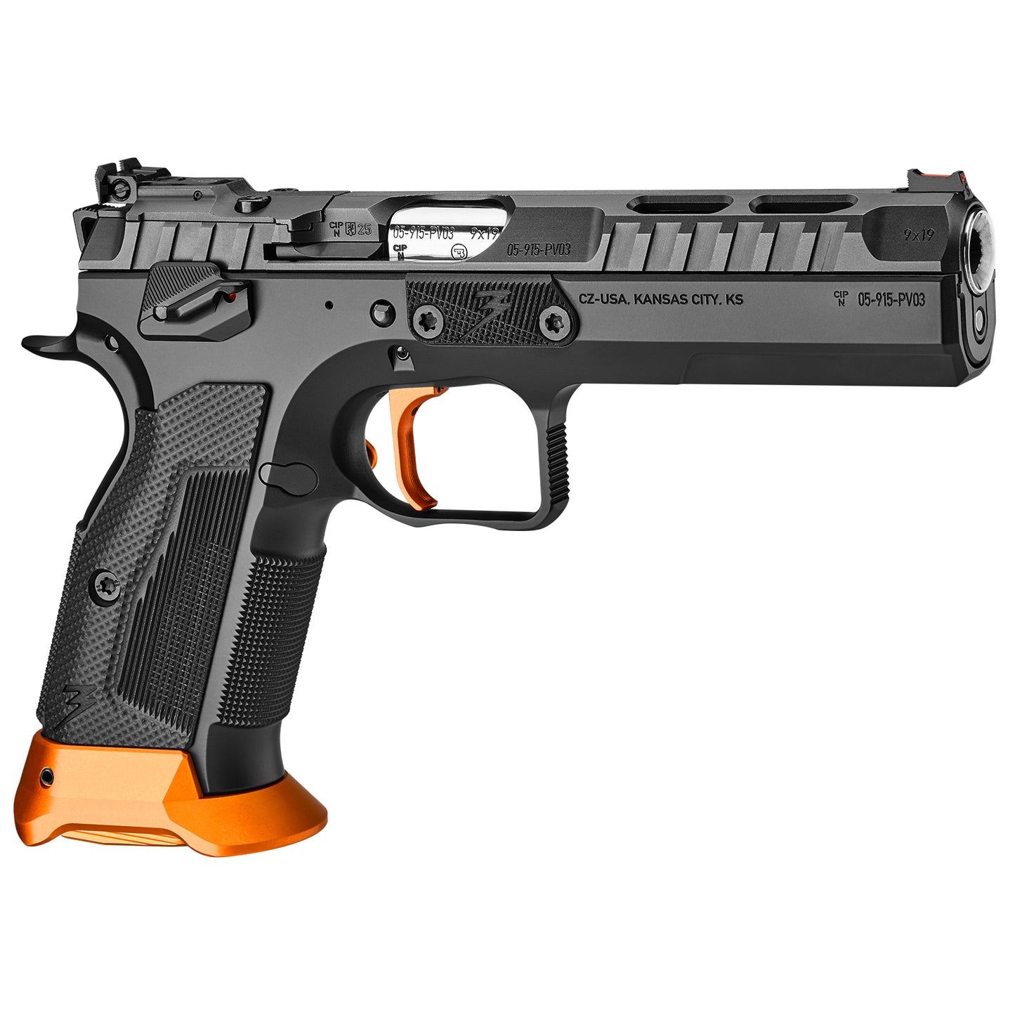CZ TS 3 ORANGE 9MM LUGER SELBSTLADEPISTOLE
