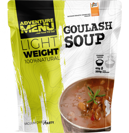 OUTDOOR NOTFALL NAHRUNG GULASCHSUPPE