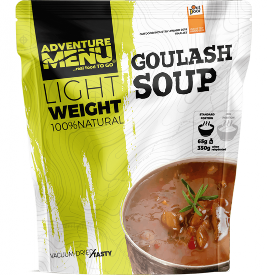 OUTDOOR NOTFALL NAHRUNG GULASCHSUPPE