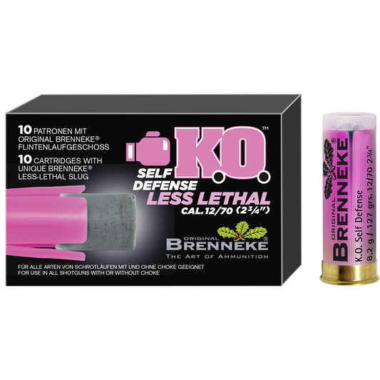 BRENNEKE K.O SELF DEFENSE FLINTENLAUFGESCHOSS 12/70