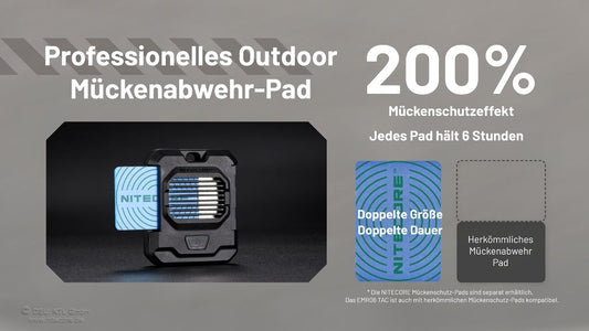 NITECORE EMR05 TAC - MÜCKENABWEHR GERÄT