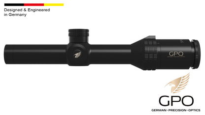 GPO SPECTRA™ ZIELFERNROHR DRÜCKJAGDGLAS G4i IFIBER 6x 1-6x24i