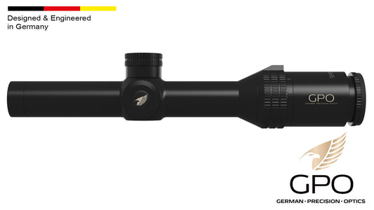 GPO SPECTRA™ ZIELFERNROHR DRÜCKJAGDGLAS G4i IFIBER 6x 1-6x24i