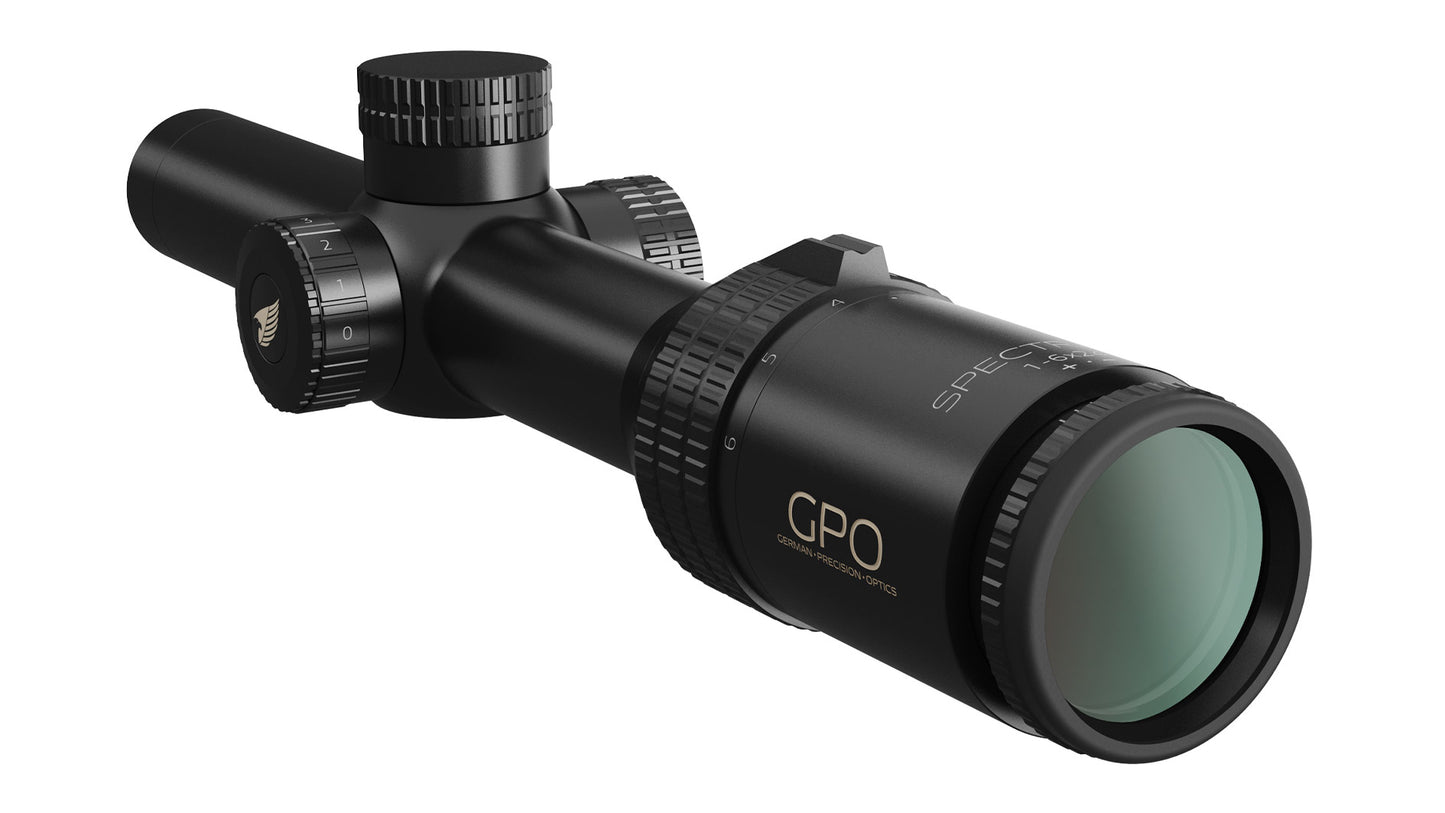 GPO SPECTRA™ ZIELFERNROHR DRÜCKJAGDGLAS G4i IFIBER 6x 1-6x24i