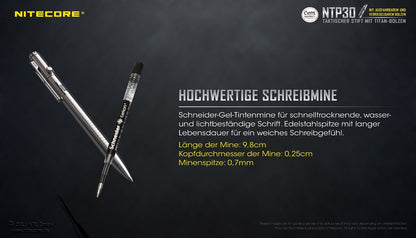 NITECORE TITAN EDC PEN NTP30 KUGELSCHREIBER