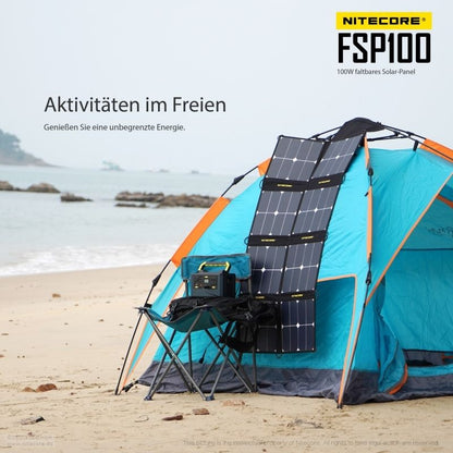 NITECORE OUTDOOR, SURVIVAL SOLARPANEL FSP100 - 100W