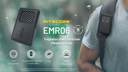 NITECORE EMR06 TAC - MÜCKENABWEHR GERÄT INTEGRIERTER AKKU