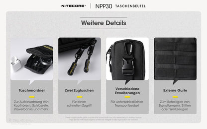 NITECORE POCKET EDC ORGANIZER NPP30