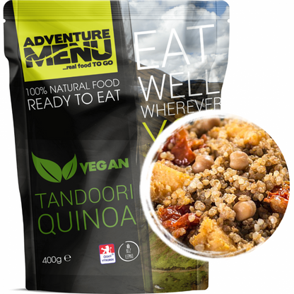 OUTDOOR NOTFALL NAHRUNG TANDOORI MIT QUINOA