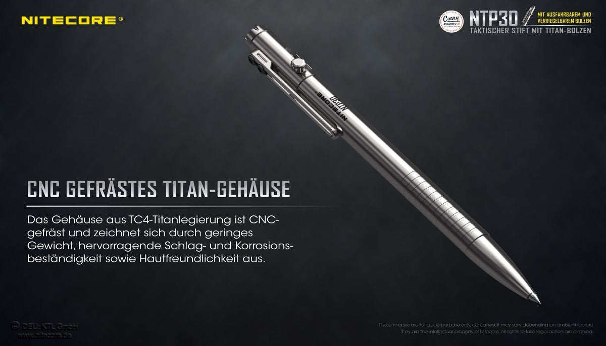 NITECORE TITAN EDC PEN NTP30 KUGELSCHREIBER