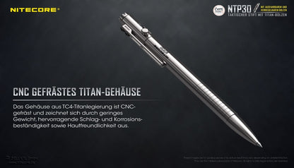 NITECORE TITAN EDC PEN NTP30 KUGELSCHREIBER