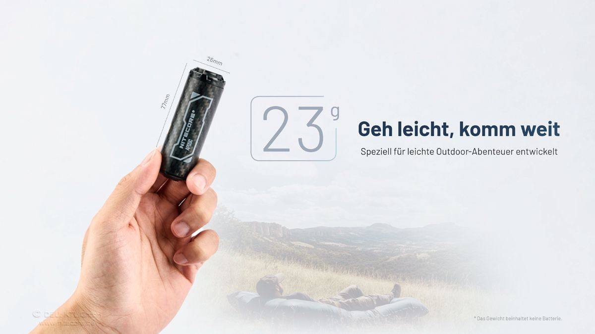 NITECOR AP05C - MINI OUTDOOR, SURVIVAL, EDC LUFTPUMPE