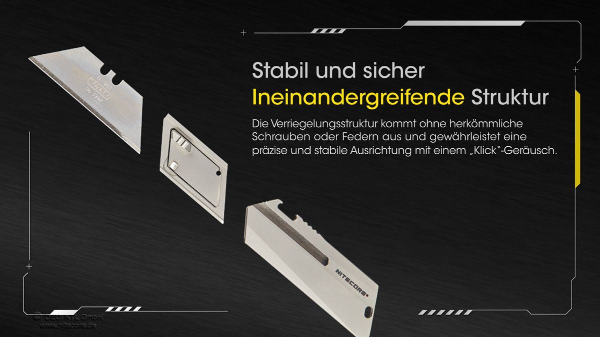 NITECORE TITAN EDC, OUTDOOR, SURVIVAL KNIFE NTK09