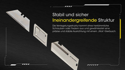 NITECORE TITAN EDC, OUTDOOR, SURVIVAL KNIFE NTK09