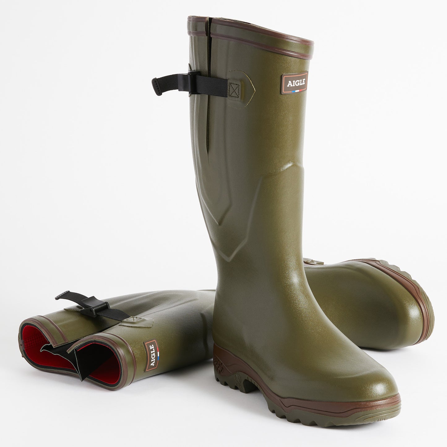 AIGLE PARCOURS® 2 VAR PREMIUM GUMMISTIEFEL KHAKI