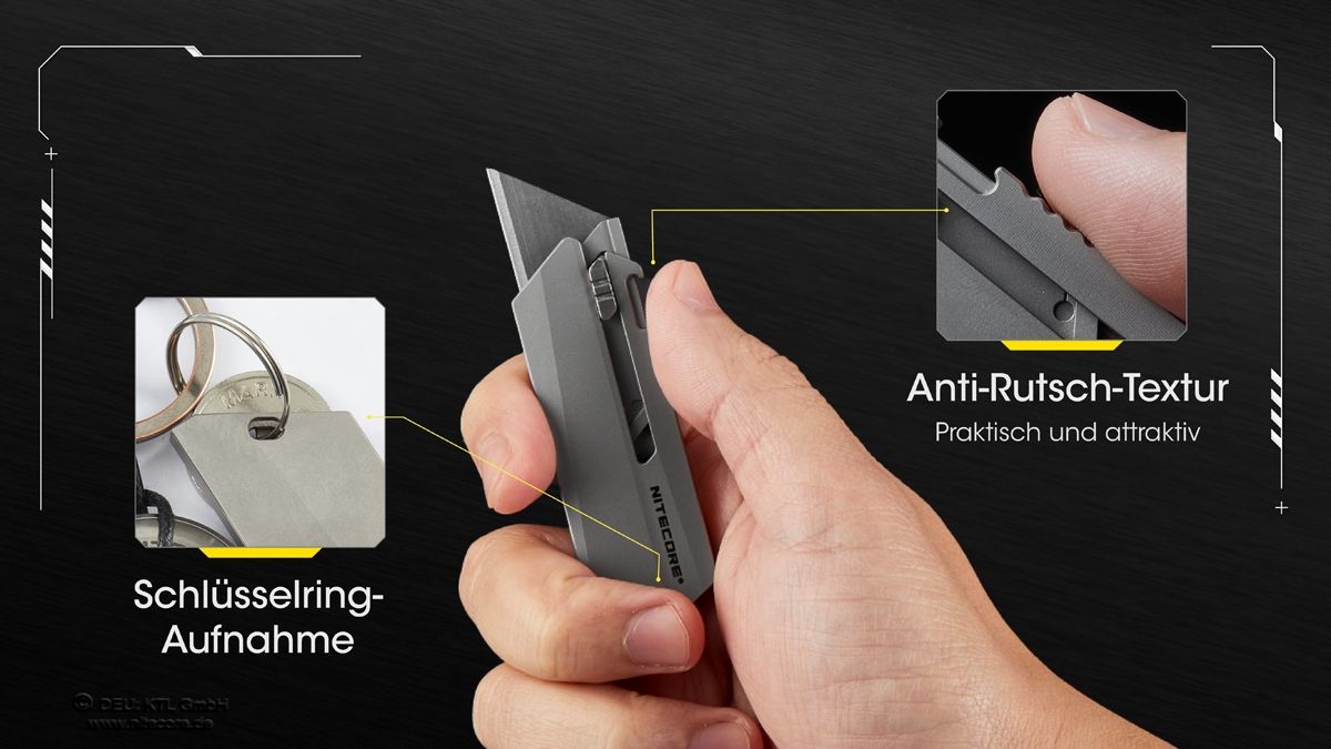 NITECORE TITAN EDC, OUTDOOR, SURVIVAL KNIFE NTK09