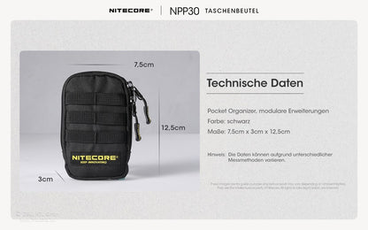 NITECORE POCKET EDC ORGANIZER NPP30