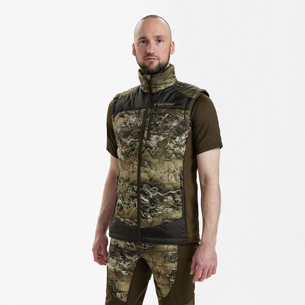 DEERHUNTER  EXCAPE QUILTED WESTE REALTREE
