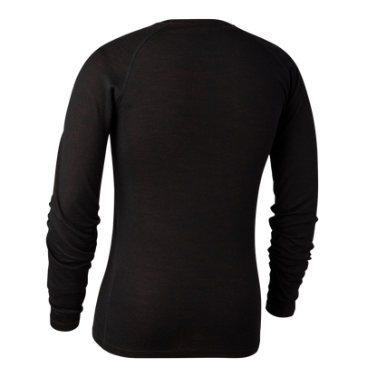 DEERHUNTER QUINN MERINO UNTERHEMD BLACK OAK