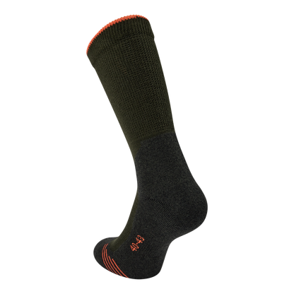 DEERHUNTER JAGD COOLMAX SOCKEN GRÜN/ORANGE