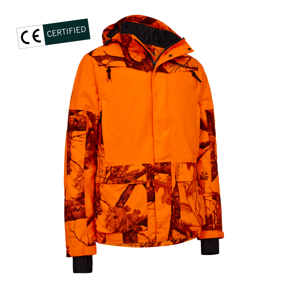 DEERHUNTER BEHEIZBARE H. GAME JACKE FÜR DRÜCKJAGD ORANGE REALTREE