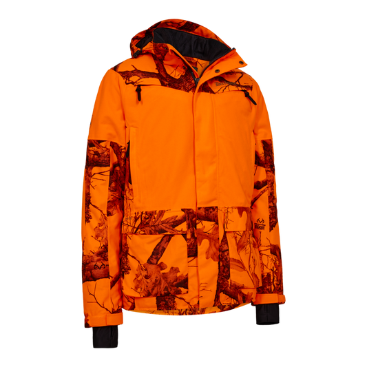 DEERHUNTER BEHEIZBARE H. GAME JACKE FÜR DRÜCKJAGD ORANGE REALTREE