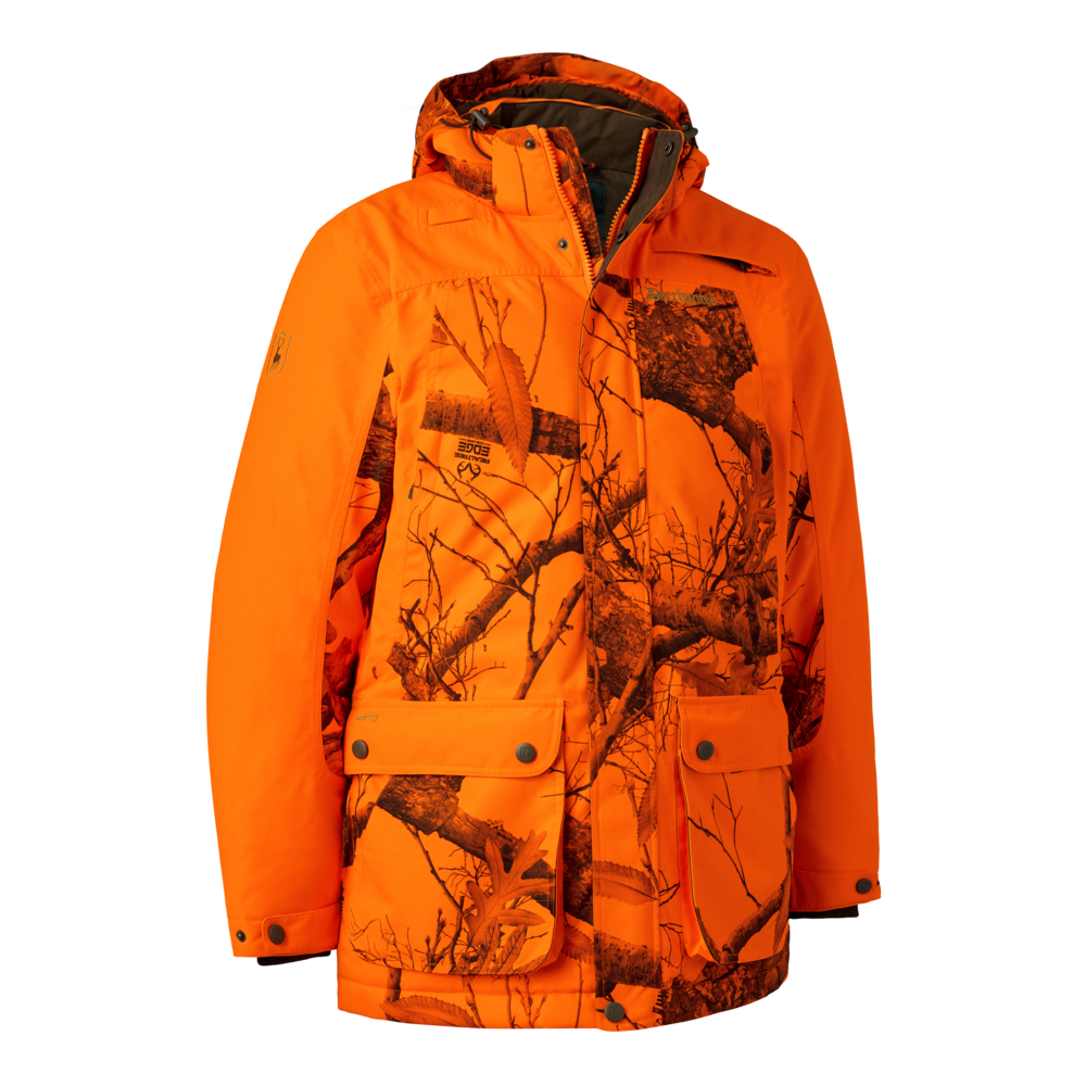 DEERHUNTER REALTREE EAGLE WINTER JACKE FÜR DRÜCKJAGD ORANGE