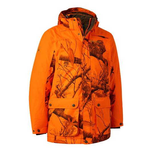 DEERHUNTER REALTREE EAGLE WINTER JACKE FÜR DRÜCKJAGD ORANGE