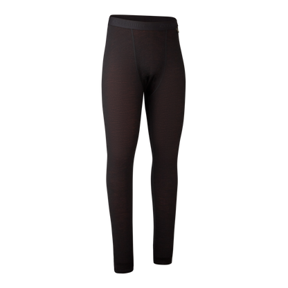DEERHUNTER QUINN MERINO LANGE UNTERHOSE BLACK OAK