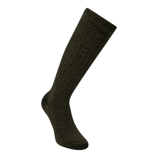 DEERHUNTER JAGD WOLL SEIDEN SOCKEN GRÜN