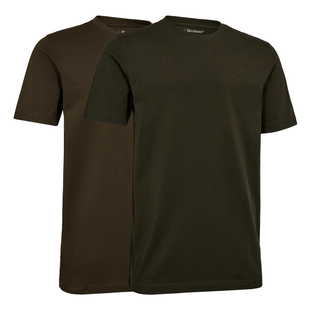 DEERHUNTER 2ER PACK JAGD T-SHIRTS