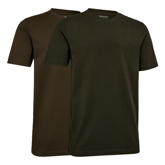 DEERHUNTER 2ER PACK JAGD T-SHIRTS