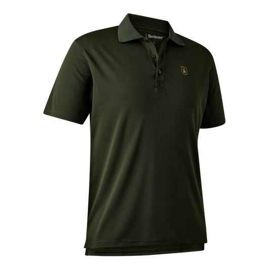 DEERHUNTER JAGD CLIMATE POLO SHIRT MIT 37.5® TECHNOLOGY