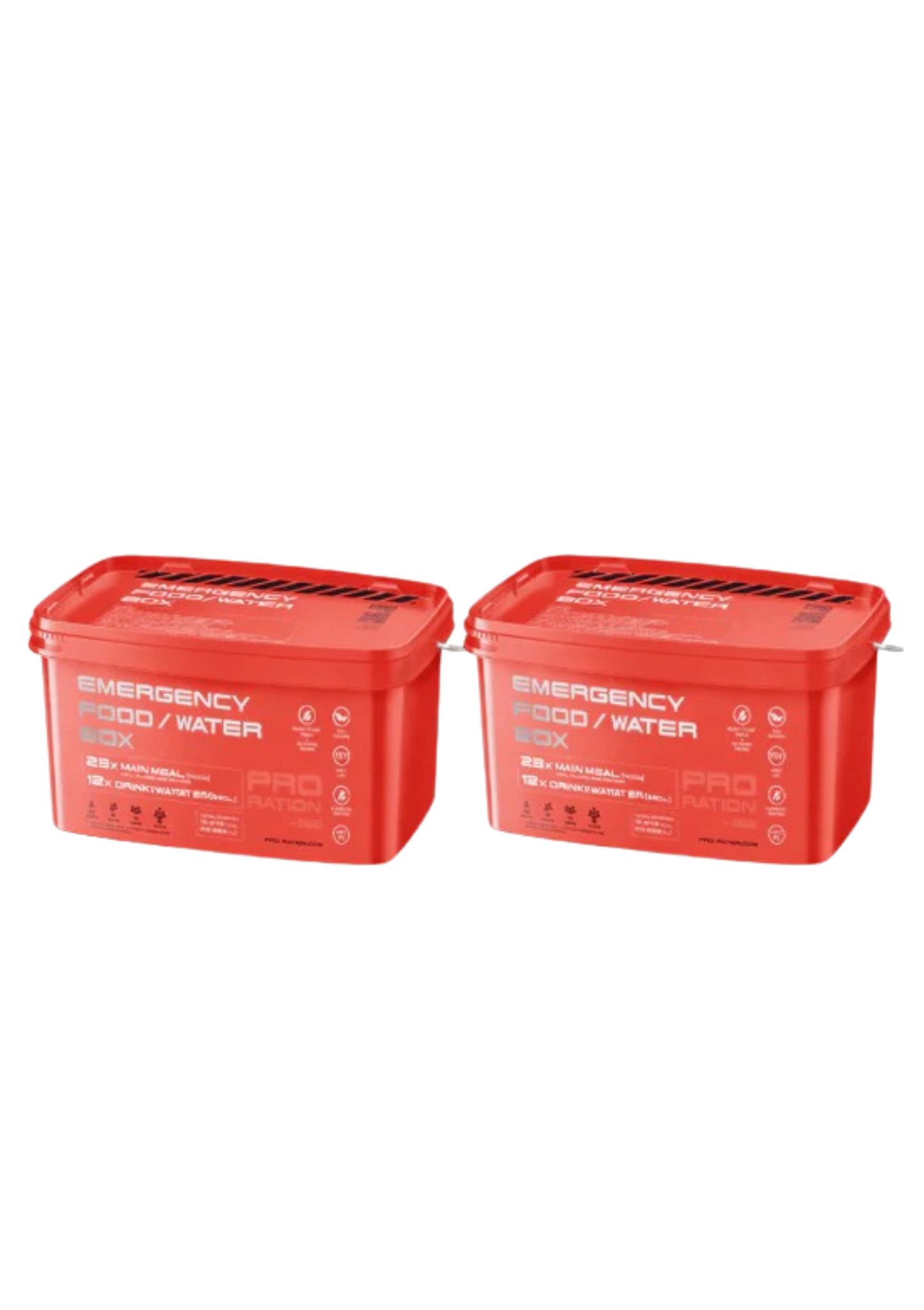 EMERGENCY BOX NOTVORRAT TACTICAL MEAL READY TO EAT