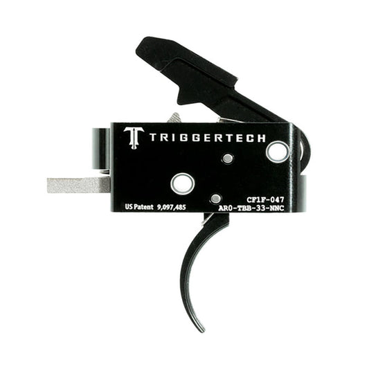 TRIGGERTECH COMPETITIVE CURVED ABZUG AR-15 SCHWARZ