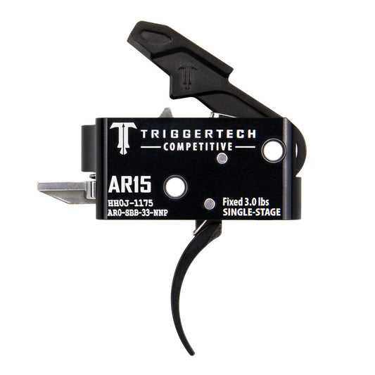 TRIGGERTECH WETTKAMPF CURVED ABZUG SS AR-15 SCHWARZ