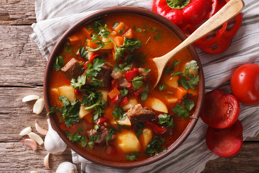 OUTDOOR NOTFALL NAHRUNG GULASCHSUPPE