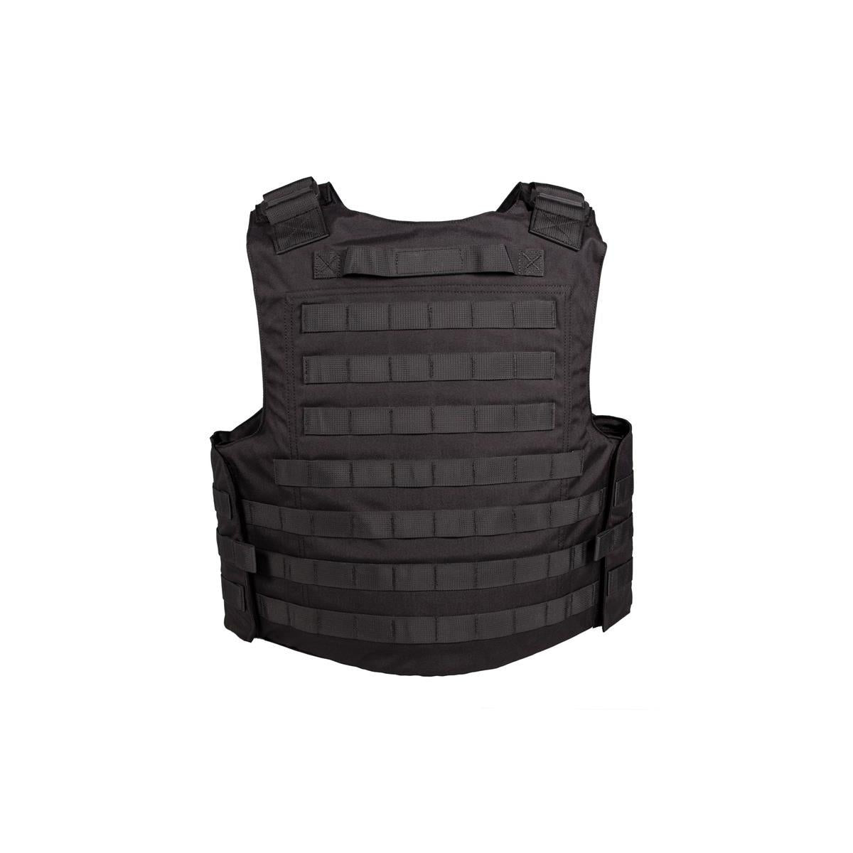 BPV Ballistische Schutzweste TV-027 NIJ3A inkl. 2 x Stand Alone Platte L NIJ4 30x25