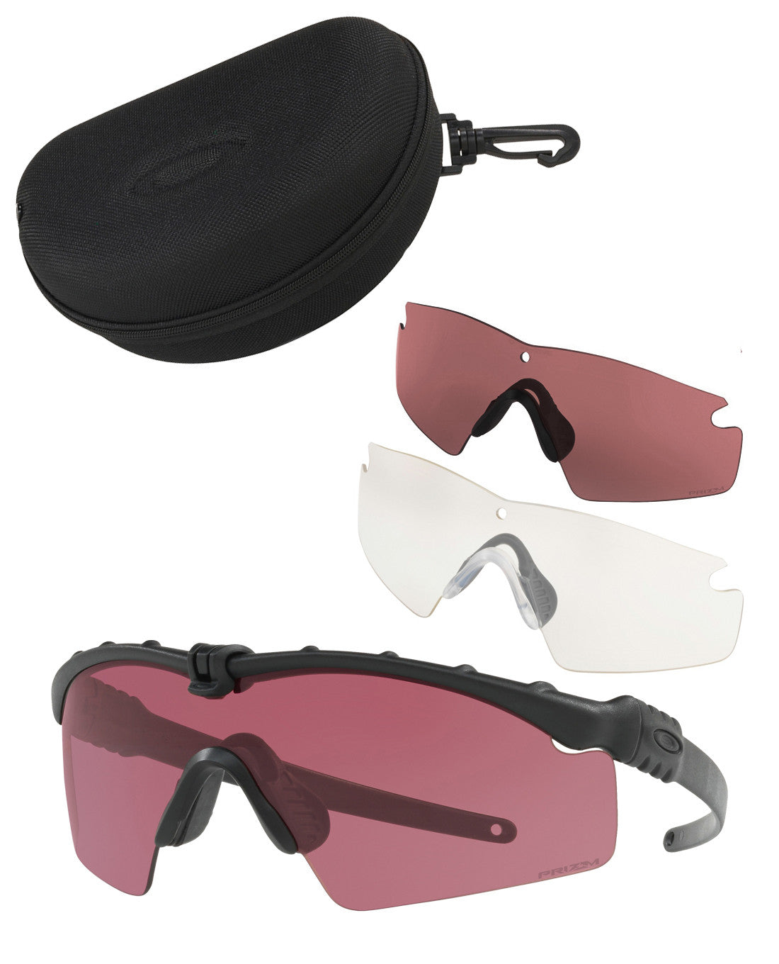 OAKLEY BALLISTIC M-FRAME 3.0 CE 3 MATT SCHWARZ / ARRAY TR22 + TR45 + CLEAR EN