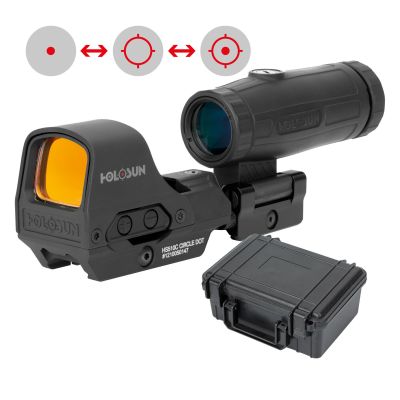 HOLOSUN HS510C-HM3X-SET ROTPUNKTVISIER & MAGNIFIER