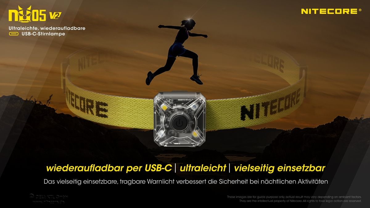 Nitecore NU05 V2 - USB-C EDC SIGNALLICHT